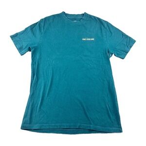 Aime Leon Dore T-Shirt Men S Green 100% Cotton Canada Made Streetwear Skater